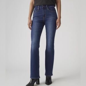 Levi’s 725 High Rise Bootcut Jeans Medium Wash Classic Denim Size 29x32
